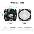 thumbnail image 6 of Uemuo Baby Sloths Sleeping On The Christmas Ball Pattern Waterproof Square Couch Cushion Covers, Magic Sofa Covers Washable, Stretch Sofa Seat Cushion Slipcovers, 6 of 9