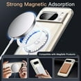 thumbnail image 3 of JETech Magnetic Case for Google Pixel 8 Pro 6.7-Inch 2023, Compatible with MagSafe Accessories, Shockproof Protective Phone Cover, Non-Yellowing Hard Clear PC Back (Clear), 3 of 7