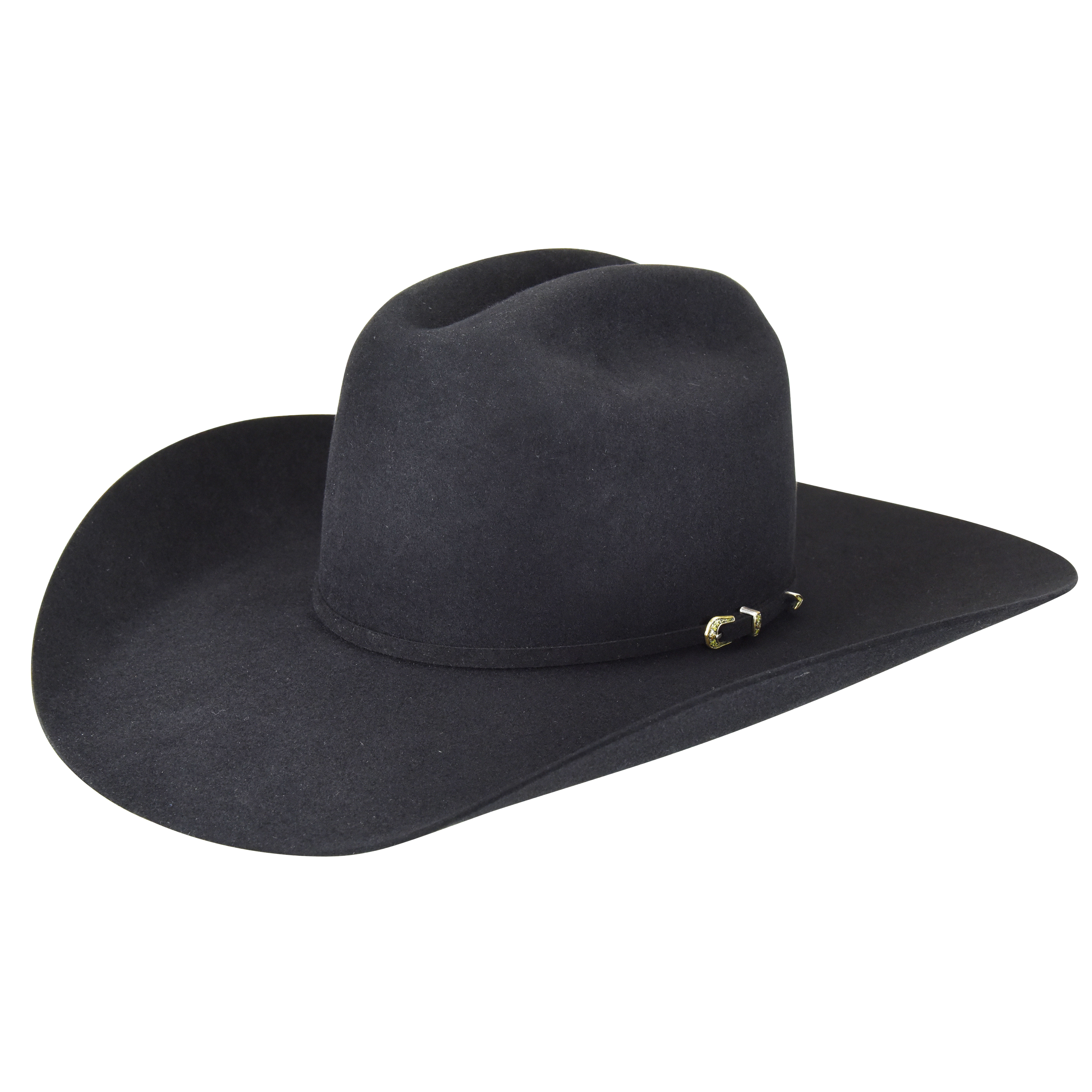 pro 5x wool felt cowboy hat black 