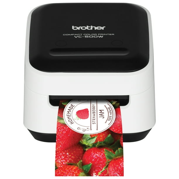 Brother VC-500W Versatile Compact Color Label and Photo Printer with