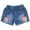 Blue-05, variant on Ugoldhm Girls' Bow Accent Denim Shorts (2-7Y) Elastic Waist & Summer Casual Everyday Jean Shorts