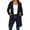 Black, variant on Women Long Zip Up Hooded Tunic Jacket, Oversized Drawstring Waist Midweight Fleece Sweatshirt Coat, Pocketed Casual Layering Outerwear for Fall Winter Daily Weekend (Sky Blue/M)