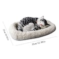 thumbnail image 2 of Dpityserensio Realistic Sleeping Breathing Furry Dog With Mat Animals Decor, 2 of 3