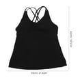 thumbnail image 2 of UPGRATOR Top Deportivo Negro Para Yoga Con Transpirable Y Secado Para Mujer, 2 of 8