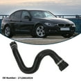 thumbnail image 3 of Manguera del radiador Unique Bargains para BMW Serie 3 2015-2016 No.17128616524 Manguera de refrigerante de goma negra 1 Pc, 3 of 6