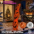 thumbnail image 4 of Magotan Halloween Decorations 3ft Halloween Pumpkin Decor Pre-Lit 55 LED Orange Light Halloween Cute Pumpkin Outdoor Decor for Garden Yard Home Party, 4 of 5