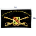 thumbnail image 4 of 2nd Squadron, 107th Cavalry Regiment 38th Infantry Division US Army Flag 3x5Feet Outdoor Indoor Decoration Flag with Brass Grommets, 4 of 5