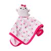 Parent's Choice Pink Ghost Security Baby Blanket, 11" x 11"