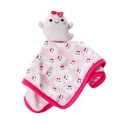 Parent's Choice Pink Ghost Security Baby Blanket, 11" x 11"