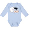 thumbnail image 3 of Inktastic Daddy is my Boo with Cute Ghost Boys or Girls Long Sleeve Baby Bodysuit, 3 of 5