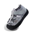 thumbnail image 6 of Huanglei Closed Toe Sandals ,9 Little Kid ,Gray, 6 of 6