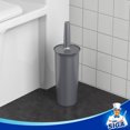thumbnail image 6 of MR.Siga Toilet Bowl Brush and Holder for Bathroom, Gray, 1 Pack, 6 of 6