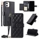 thumbnail image 5 of Funda tipo billetera GANGXUN para iPhone 11 – Tapa abatible con correa para mujer, 5 of 5