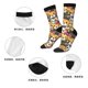 thumbnail image 5 of Fotbe Cute Cat Cartoon Calcetas Largas con Estampado para Hombre y Mujer – Calcetas de Compresión Transpirables y Elásticas, Viajar y Uso Diario Talla 5-11, 5 of 6
