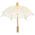 thumbnail image 1 of Miangastore Small Lace Umbrella Wedding Flower Children Umbrella Embroidery Lace Parasol Photography Prop, 1 of 9