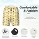 thumbnail image 3 of Balery Cute Yellow Duck Bañador para hombre, shorts de playa de secado rápido con entrepierna y forro de compresión-Medium, 3 of 6