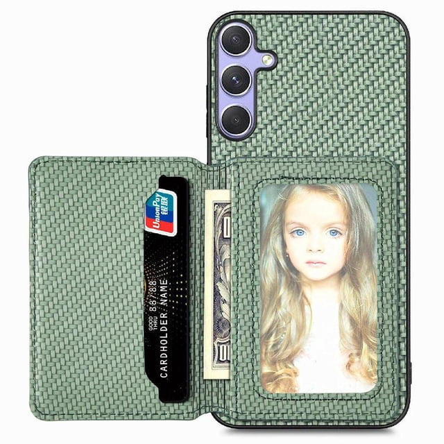 Case For FOXDOCK Samsung Galaxy S25 Stand Function RFID Blocking Magnetic Card Holder Complete Camera Safety