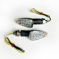 thumbnail image 1 of Krator Mini Personnalisé Conduit Clignotants Lampe Compatible avec Harley Davidson Road King Classique Screamin Eagle, 1 of 5
