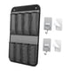 thumbnail image 4 of Organizador de pared con soporte para pajitas y gancho para colgar en la puerta, ideal para dormitorio. negro, 4 of 9