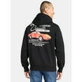 thumbnail image 3 of Chevrolet Corvette Men's Graphic Print Hoodie with Long Sleeves, Sizes S-2XL, 3 of 5