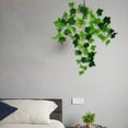 thumbnail image 4 of Fake Hanging Plant Indoor Outdoor Small Decor Faux Hanging Vine Plants Wall Greenery for New Home Decor Artificial Green Wall Hanging Plant Home Garden Wall Fence Stairway Wedding Hanging Decor 2Ft, 4 of 6