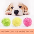 thumbnail image 2 of Automatic Rolling Ball Electric Cleaner Mini Sweeping Robot Ball Toys with 4 Fur Covers + Brush, 2 of 9