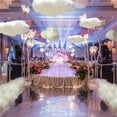 thumbnail image 3 of YardChic 1pc White Cloud for Room Ceiling, 78.74x31.50x31.50In 3D Decorative Cloud Prop White Cotton Hanging Cloud for DIY Hanging Ornament Wedding Birthday Party Backdrop Decoration, 3 of 10