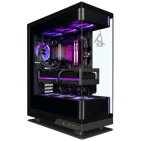 CLX Ra Gaming PC AMD Ryzen 9 9950X3D, 96GB DDR5, GeForce RTX 5090, 4TB SSD Windows 11 Pro