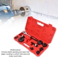 thumbnail image 3 of Kit de Controlador de Perforació de Agujero de Bote de Trineo, Tamamosos Portátiles de 6 Golpes de Metal Herramienta de Cortador de Agujero de Metal Resistente Multifuncional, 3 of 7