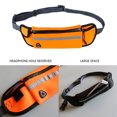 thumbnail image 2 of RUNROTOO Laisse pour Chien Mains Libres avec Poche de Taille Réglable Réfléchissante Orange, 2 of 4