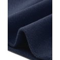 thumbnail image 6 of DARING DIVA Women's Plus Size Notch Lapel Double Breasted A Line Coat 4X Dark Blue, 6 of 6