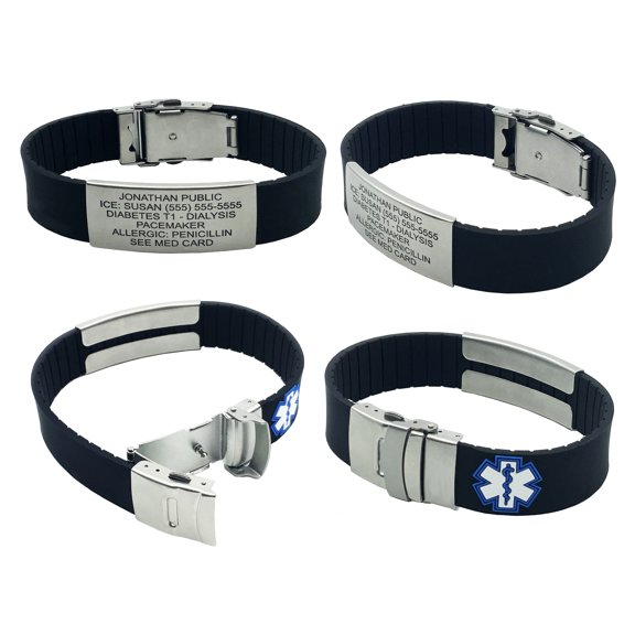 Universal Medical Data Medical ID Bracelets