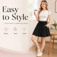 thumbnail image 5 of Women's Lightweight Stretch Comfy Flowy Shorts, Flowy Shorts for Women with Pockets, 5 of 7