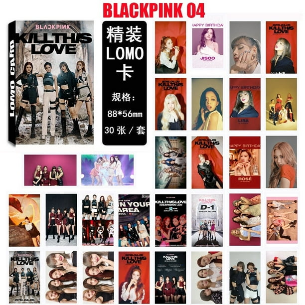 Alician READY STOCK// 30 Pcs/box BLACKPINK Kpop Lomo Card Album