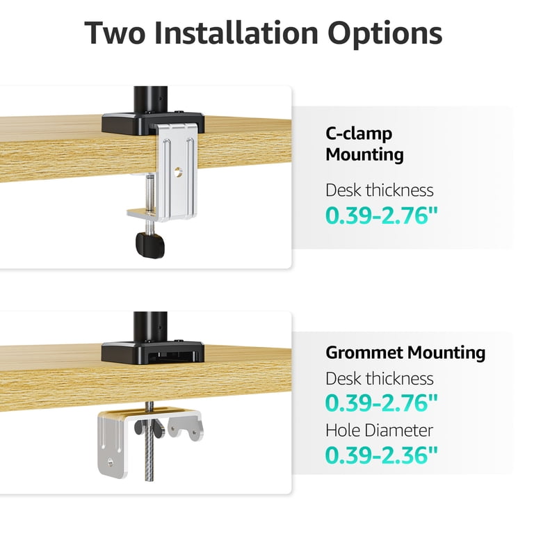 Mount Pro Monitor Arm 22-32 Inch Adjustable Height photo 7