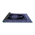 thumbnail image 2 of Ahgly Company Indoor Rectangle Medallion Blue Traditional Area Rugs, 8' x 12', 2 of 4