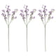 thumbnail image 2 of Pack de 3 flores artificiales de gypsophila - Ramo azul de aliento de bebé de 52 cm para bodas y decoración del hogar, flores de plástico que no se desvanecen, no hace falta agua, 2 of 6