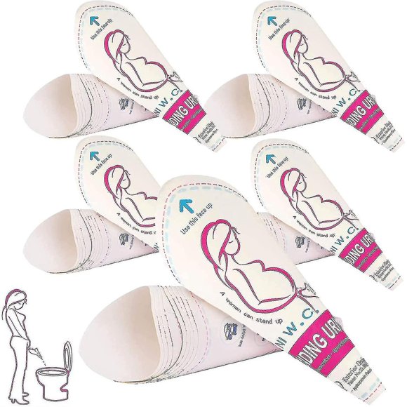 60 Pcs Disposable Female Urination Device, Pee Funnel For Women Portable Female Urinal Funnel_Special Gift Great Gift