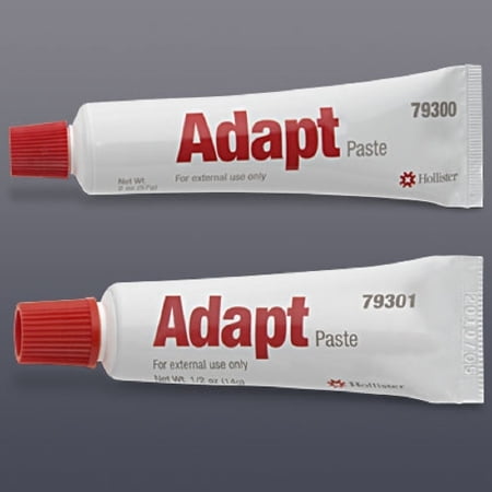 Hollister Hollihesive Skin Barrier - Hollister Adapt Skin Barrier Paste Adapt 0.5 oz. Tube - 79300EA - 2.1 oz (60 g) tube, 1 Each / Each
