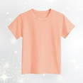 thumbnail image 2 of Fshinging Summer Tops T-Shirt For Girls Printed Plus Size T-Shirts Size 12-18 Months, 2 of 4