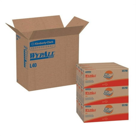 Wypall Dry Wipe,9-3-4" x 16-1-2",White 05790 05790 ZO-G2484386