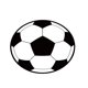 thumbnail image 2 of Alfombra temática de fútbol americano esterilla interior exterior • Diseño de campo de fútbol de poliéster • Alfombra redonda negra verde de 23,6 pulgadas • Decoración del porche del porche del, 2 of 6
