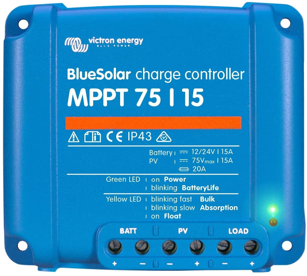 Victron Energy SCC075015060R SmartSolar MPPT 75/15 Solar Charge Controller for sale online 