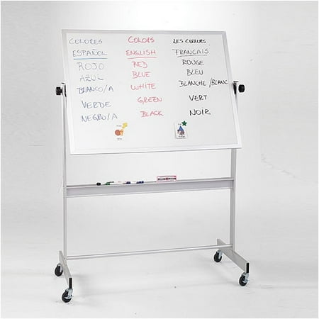 Best Rite Magnetic Whiteboard - Best-Rite Deluxe Porcelain/Cork Magnetic Reversible Whiteboard