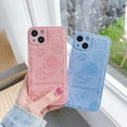 thumbnail image 4 of Designed for iPhone 13 Case,Cute Astronaut Outer Space Pattern Case for Women Girls Boys,Premium Leather Shockproof Protective Cover for iPhone 13,6.1 inch - Blue, 4 of 5