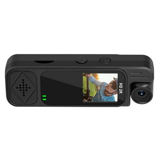 2K Wearable Camera 180 Degree Rotating Travel Bike Driver Recorder Pocket Sports Camera for Motorcycle Sports