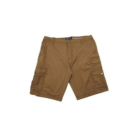 Iron Co. - Iron Co. Mens Size 38 Cargo Stretch Shorts, Bison - Walmart.com