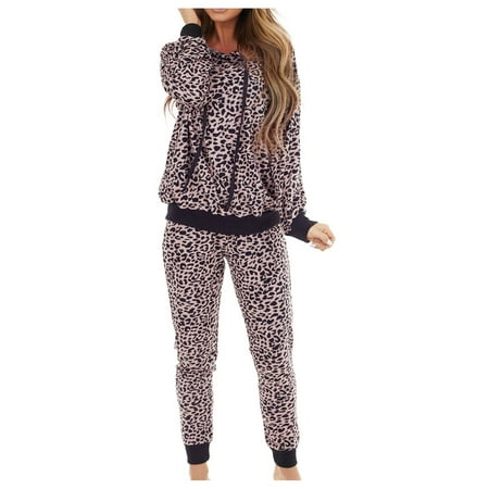 

Juebong Workout Sets For Women Hoodies Long Sleeve Drawstring Hood Tops And Pants Two Piece Outfits Sports Comfy Slim Suit Brown suits sets size M