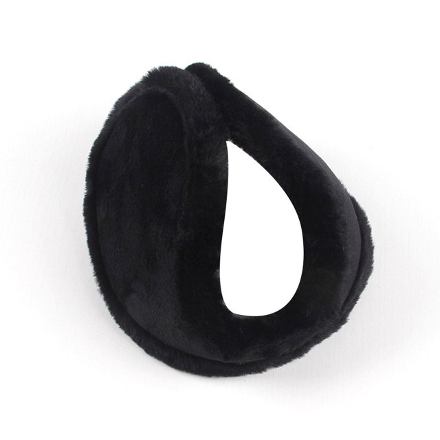 Orejeras Orejeras de forro polar Unisex Protección contra el frío Ciclismo Invierno Cálido Orejeras (Negro) Likrtyny Libre de BPA