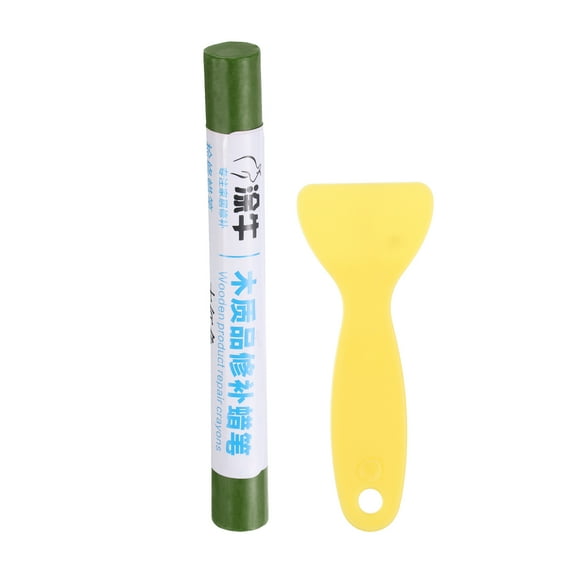 Uxcell Wood Filler Sticks Wood Furniture Scratch Repair Touch Up, Light Avocado